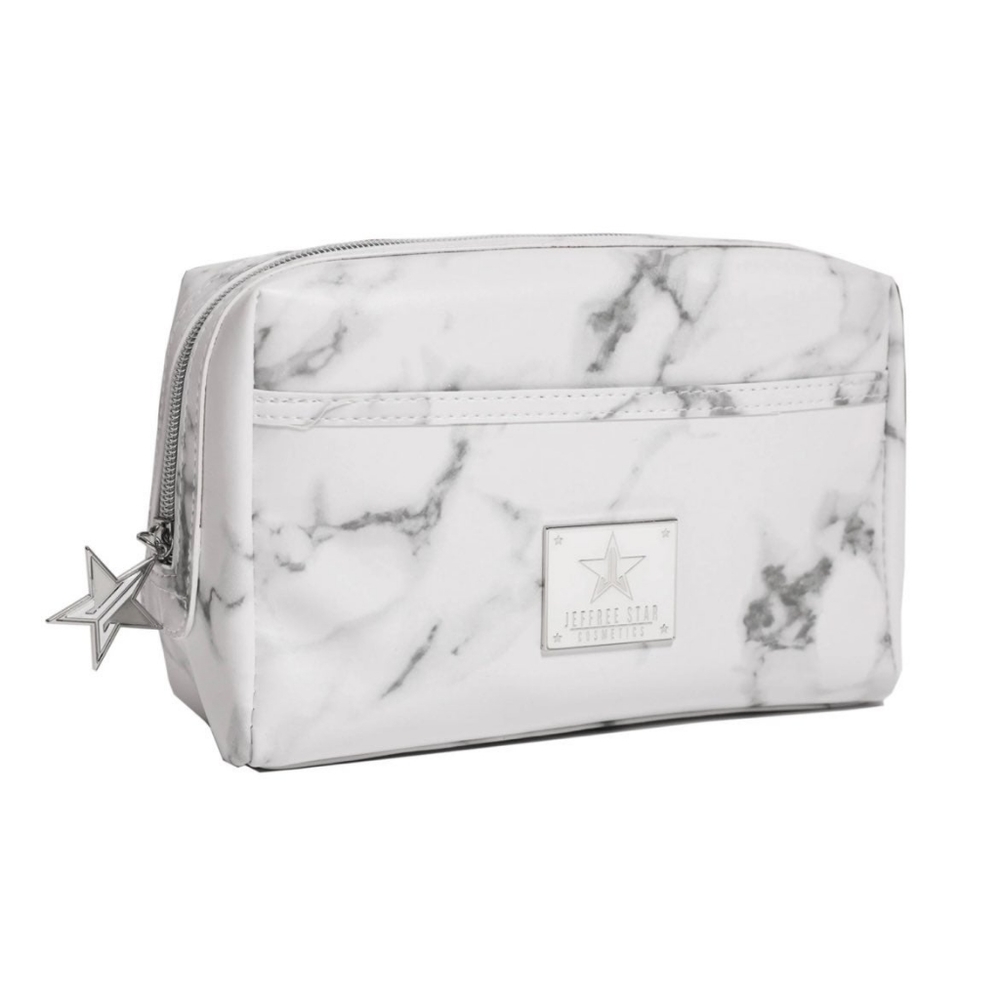 Jeffree Star - White Marble Makeup Bag